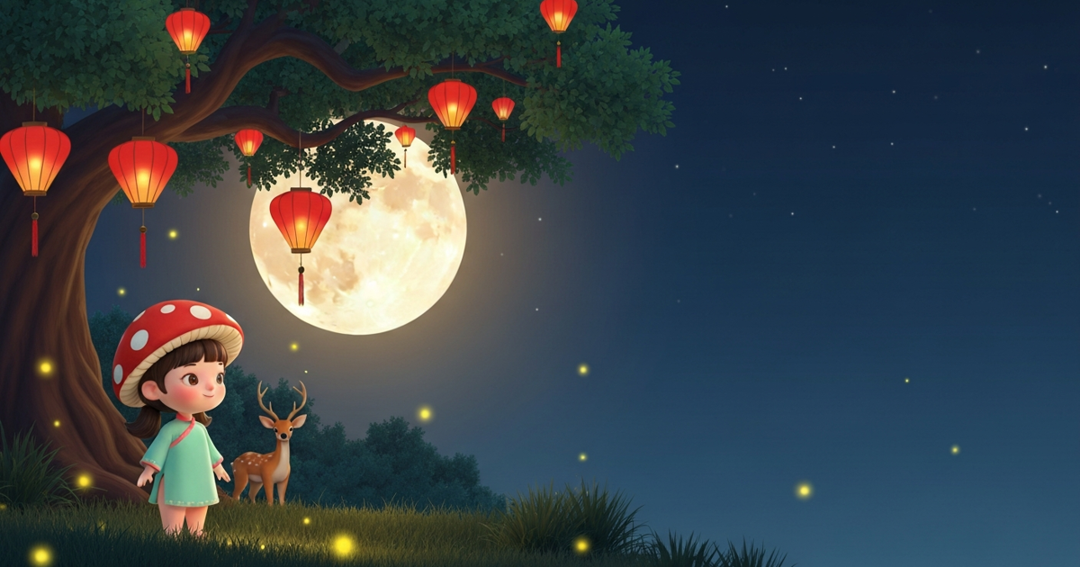 Bé Nấm và Khu Rừng Đom Đóm
