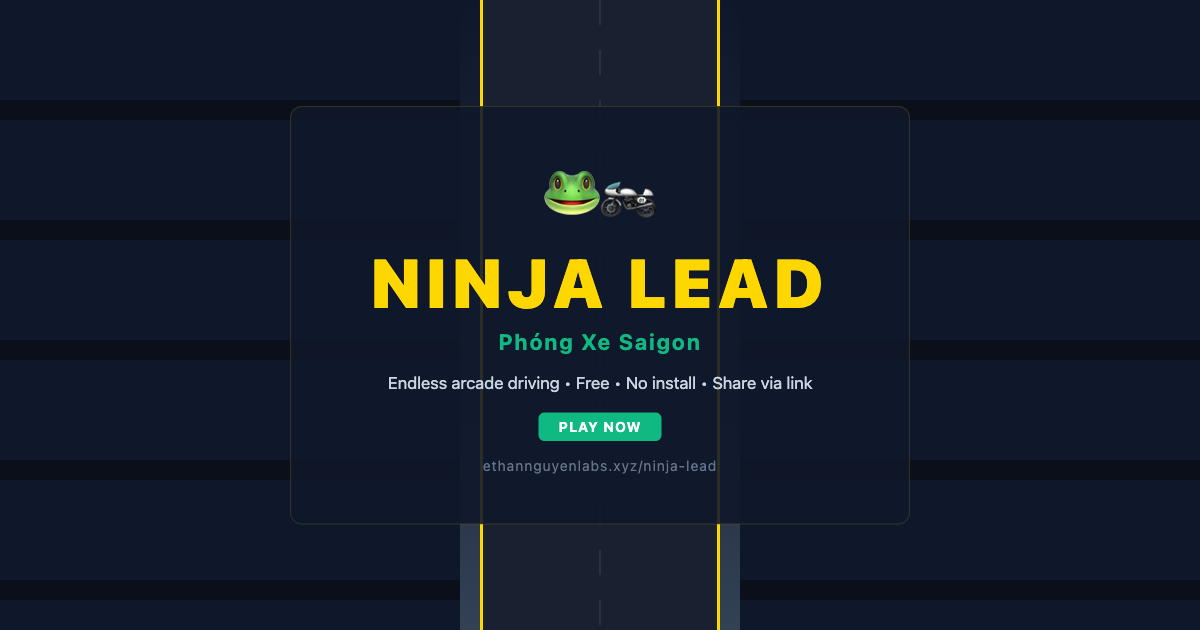 Ninja Lead